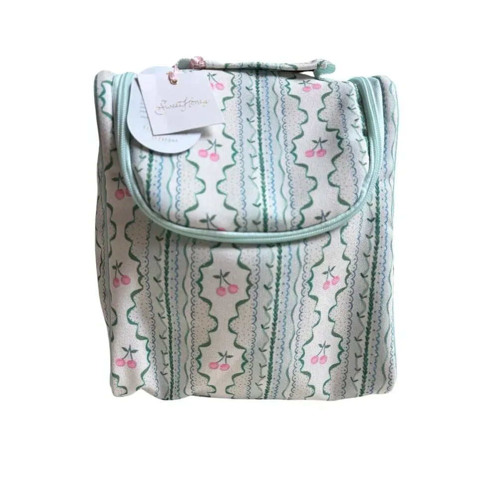 NWT - SweetHoney Hanging Cosmetic / Toiletry Organizer Bag (Cherry Print)